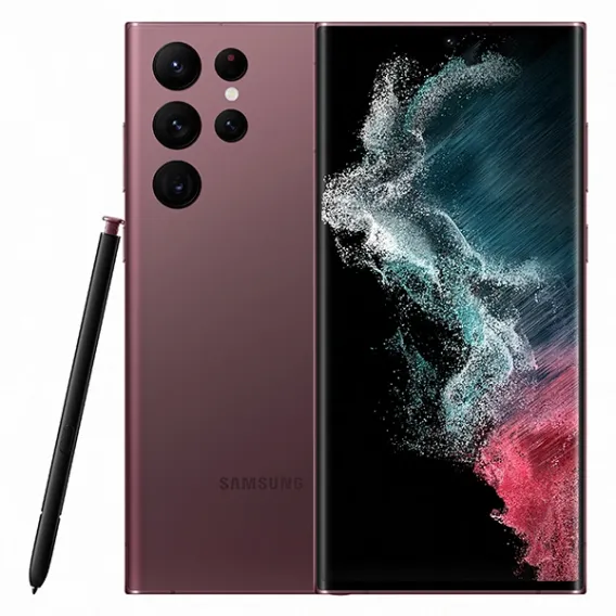 Samsung S22 Ultra Бордовый