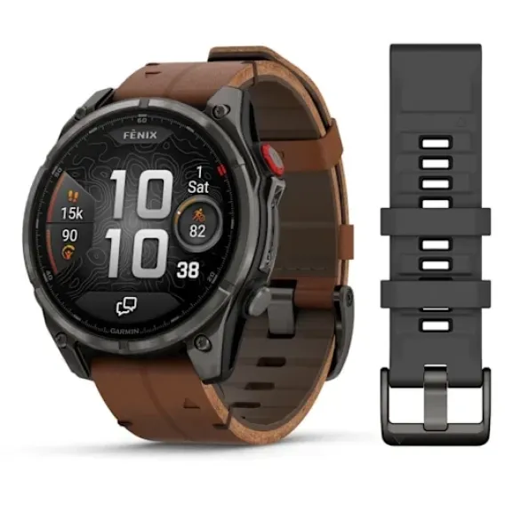 Garmin Fenix 8 Pro 43-47-51 mm Коричневый